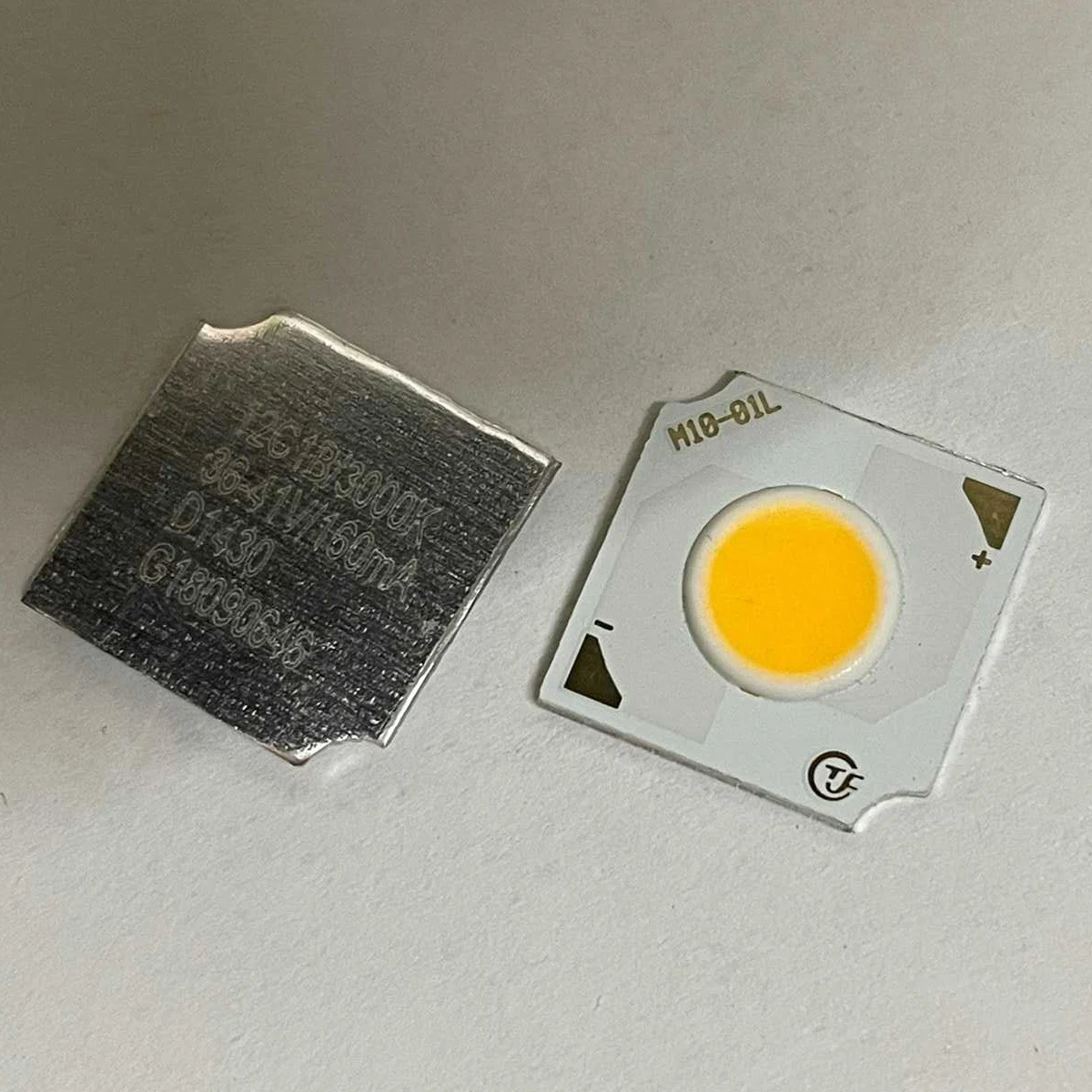 660lm Chips Led Diodes Small LES 5W-6W Warm 3000K LED COB 160mA 36V-41V 13.5x13.5 Lamp Chip for Bulb Light Matrix for Spotlight