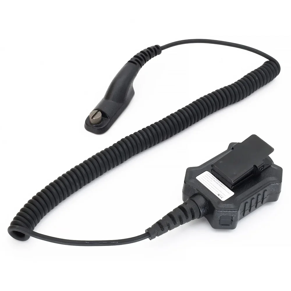 U94X PTT Headphone Adapter Headset Adapter Walkie Talkie Radio  Headset Adapter for Motorola Xir 8268 DP4401 P8660 GP328D