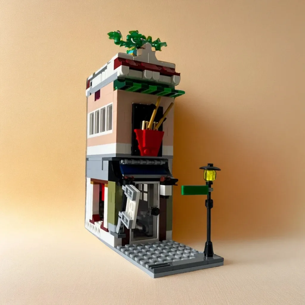 

442pcs Moc Noodle Shop 31131 Modular Alternate build diy Display Kit Education Model Building Blocks Birthday Toys Gift