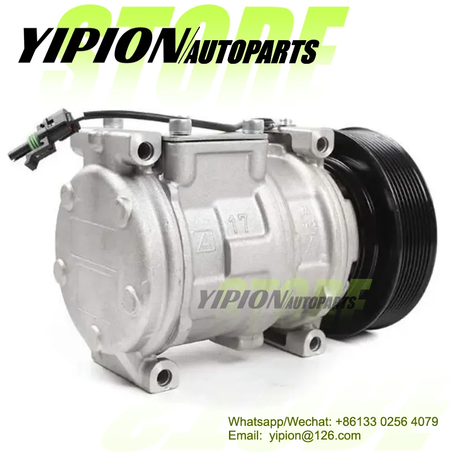 10PA17C AC Air Conditioning Compressor for JOHN DEERE 7000/8000 SERIES RE46609 AH169875 4471002381  4471002388 4472003084