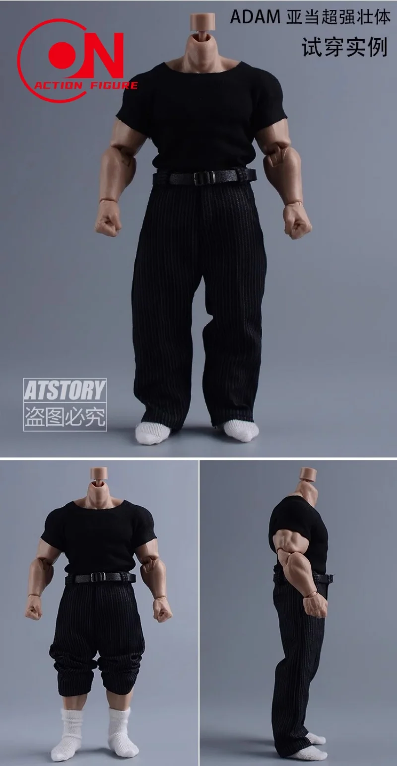 ATStory 1/12 1/9 Bilancia Addensare Calzini di Colore Solido Modello Vestiti Accessori Misura 6 pollici Maschio ADAM Romankey USM003 Action Figure