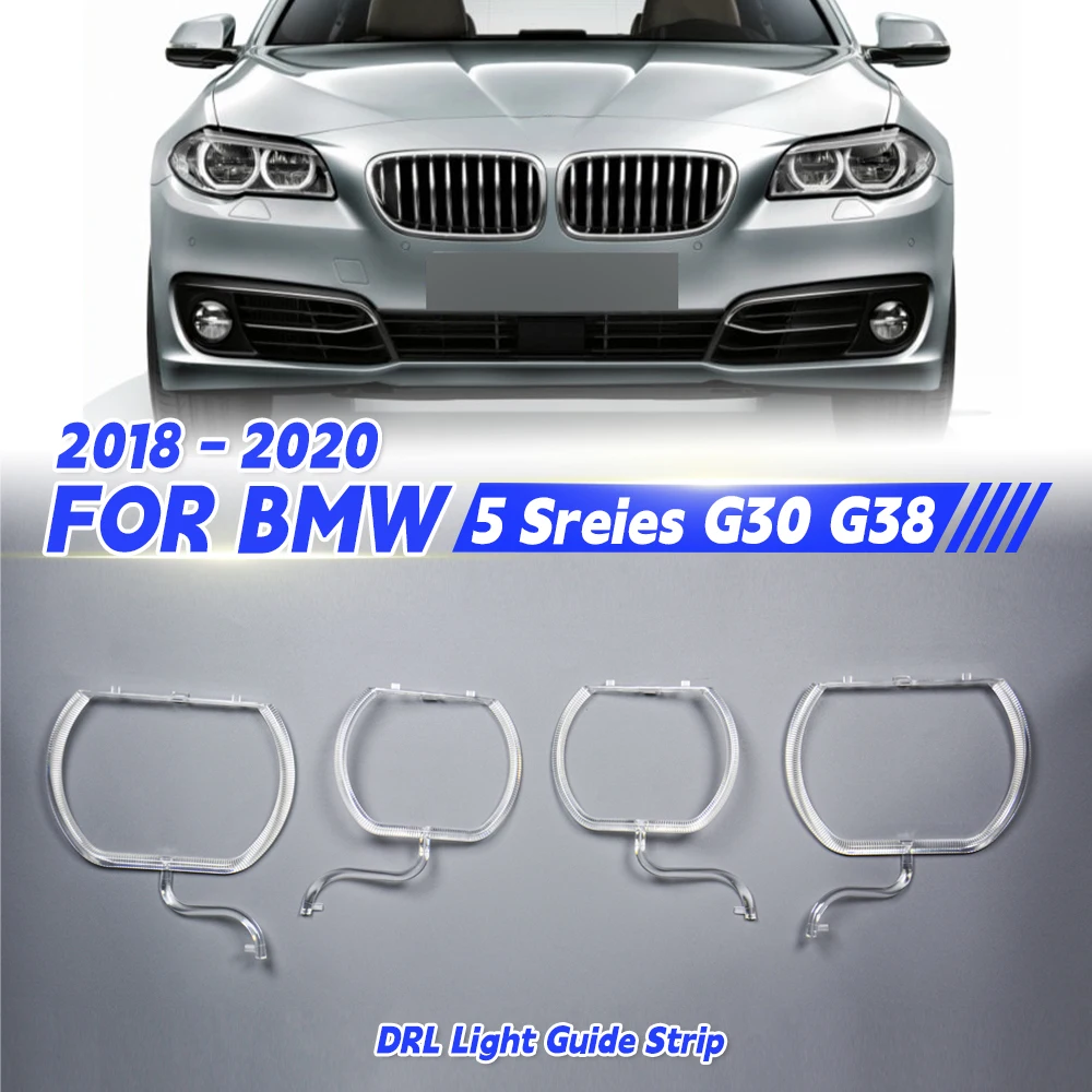 

For BMW 5 Series G30 G38 Low Version Car Headlight Light Guide Tube Strip 2018-2020 Acrylic Tube Light Bar Guide Plate Angel Eye