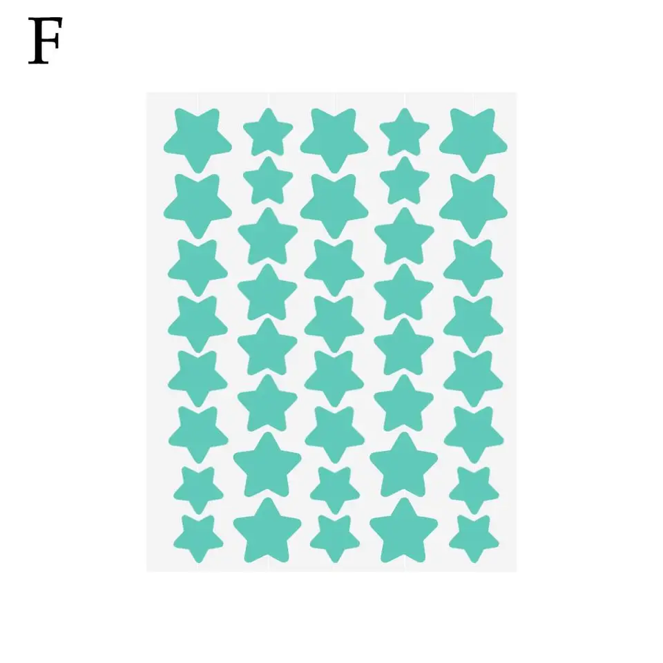 40pcs Colorful PE Pimple Patches Cute Star Shaped Pimple Cover Sticker Invisible Pimple Cover Removal Pimple Patch, image 13