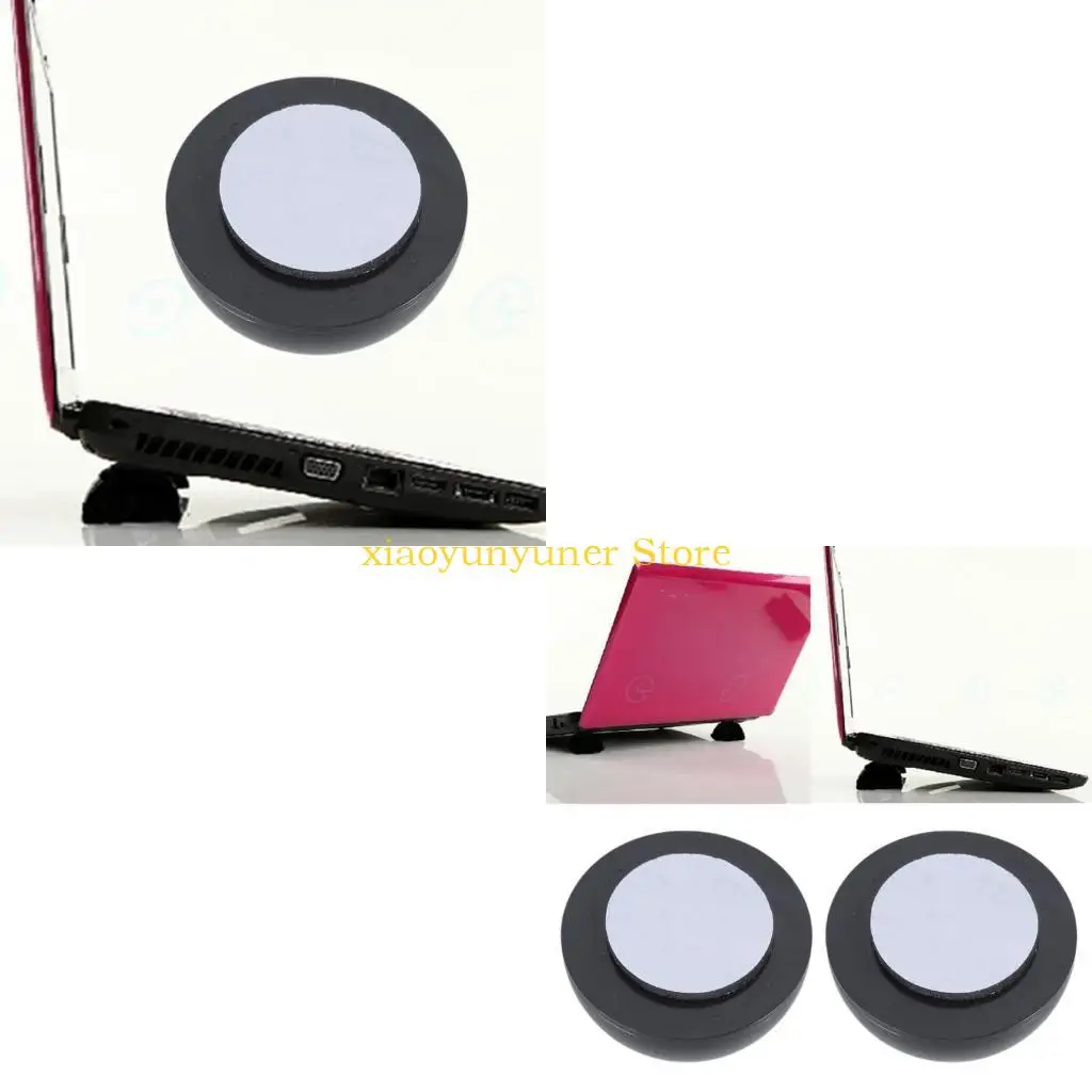 P9JB 2 Pieces Cooling Pad For MacBook Laptop Cool Ball Heat Dissipation Skidproof Pad