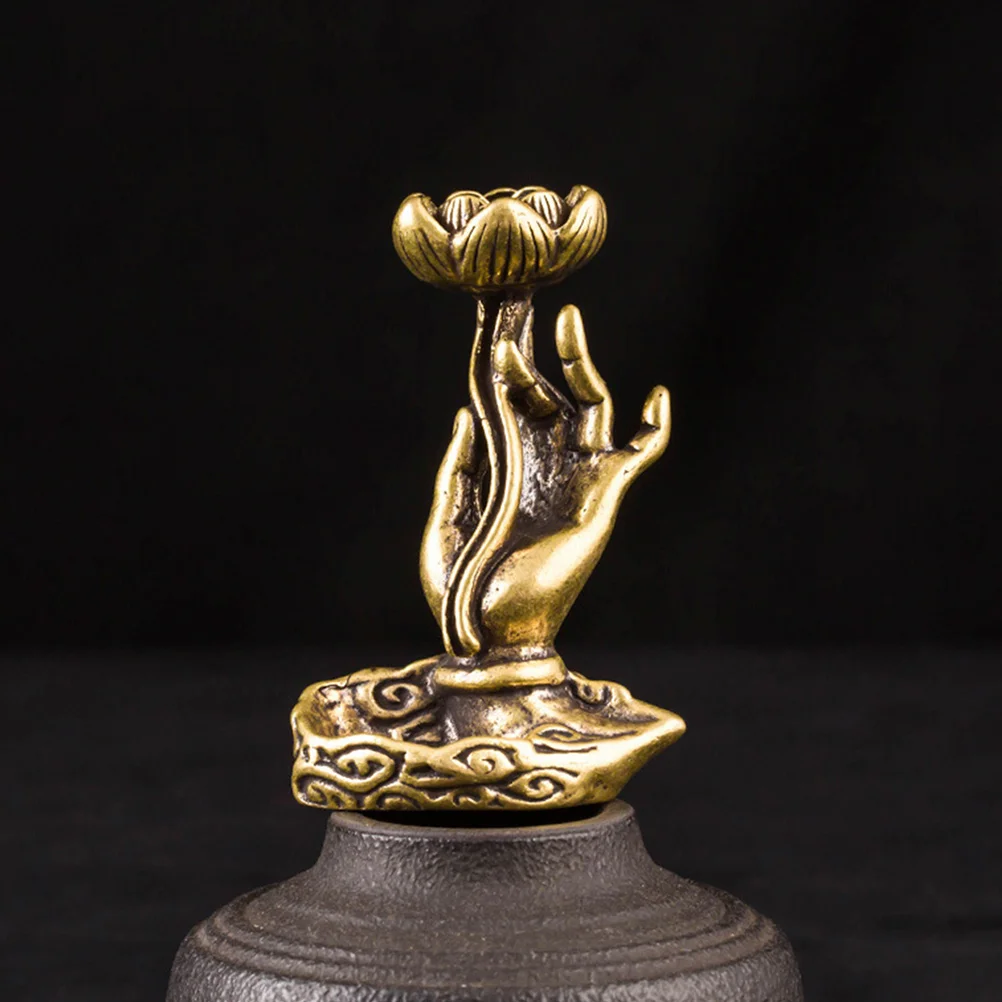 

Buddha Lotus Incense Burner Backflow Waterfall Censer For Aroma Therapy Stick Cone Holder Zen Decor Meditation Room Tea