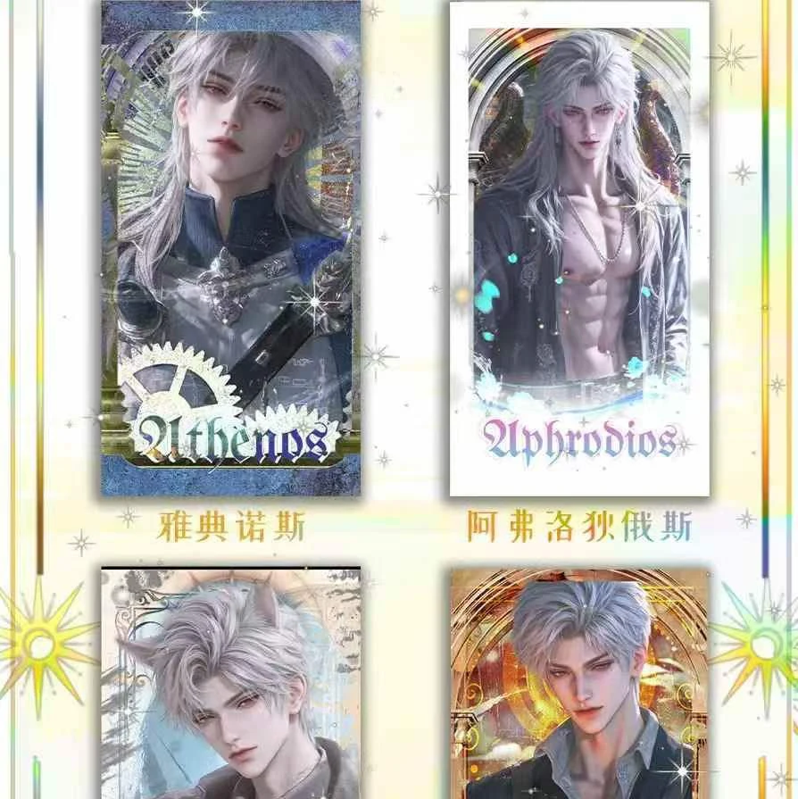 مجموعة تذاكر الحب والعميق أنيمي المجسمة للأساطير اليونانية العلامة التجارية العاطفة 7 × 15 سم تصميم حرفة ممتازة