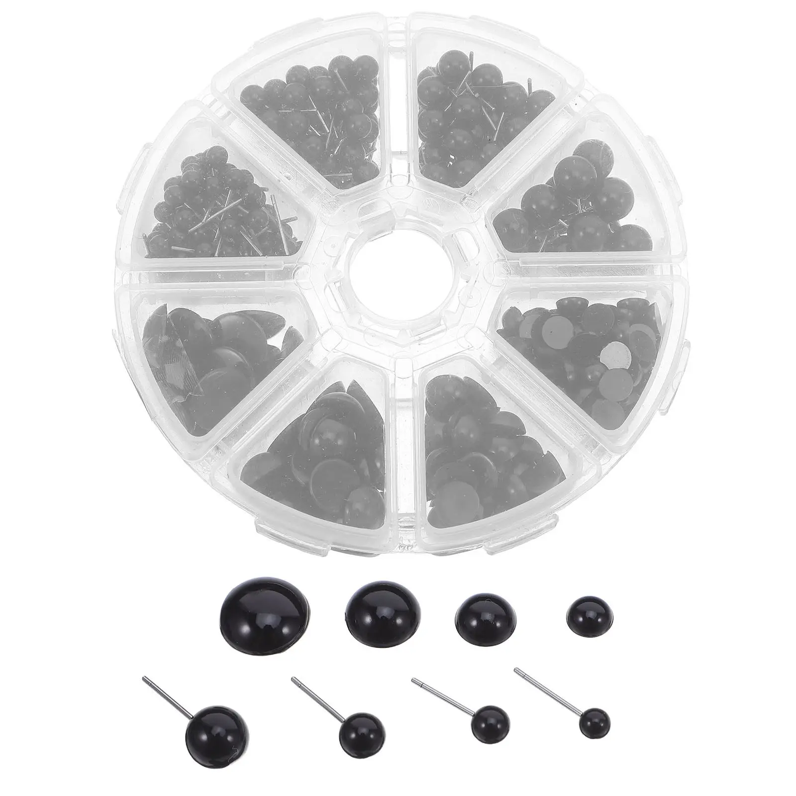 

1Set Handmade Plastic Eyes Bright Realistic Shine Safety Craft Eyes for Crocheting Soft Needle Felting Unique Expression