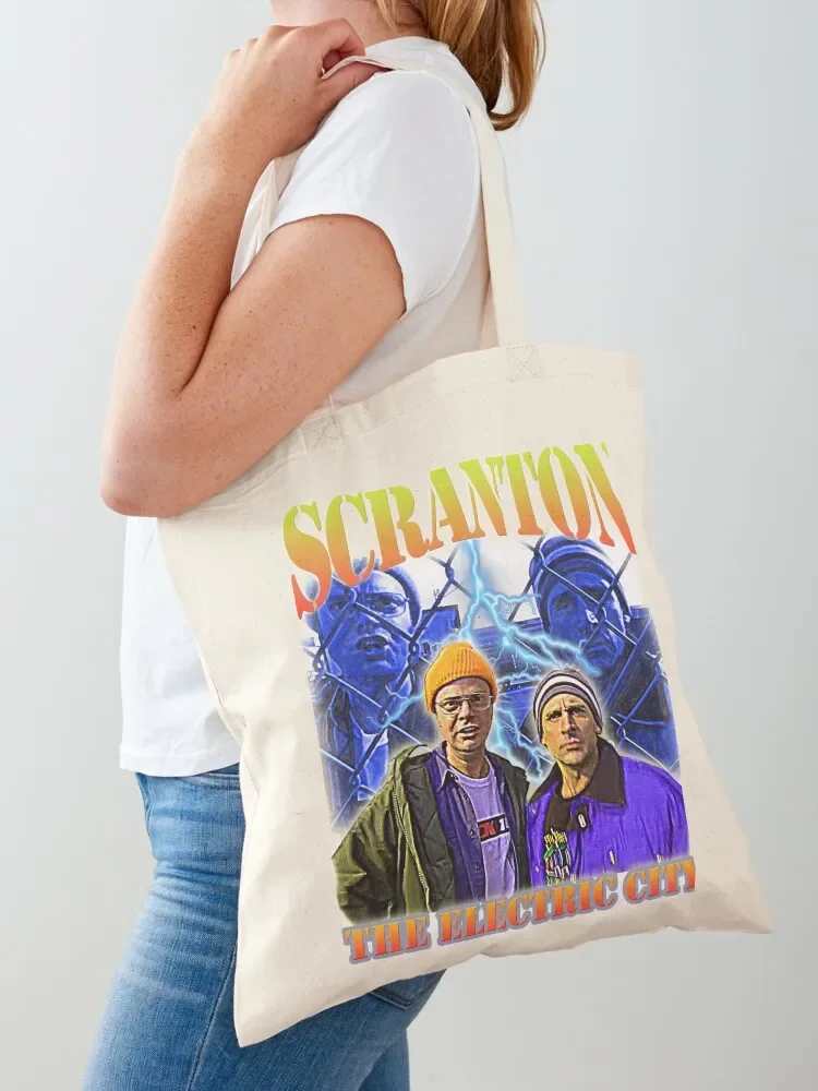 

Scranton: The Electric City Tote Bag canvas tote bags sac pour femme bags luxury women
