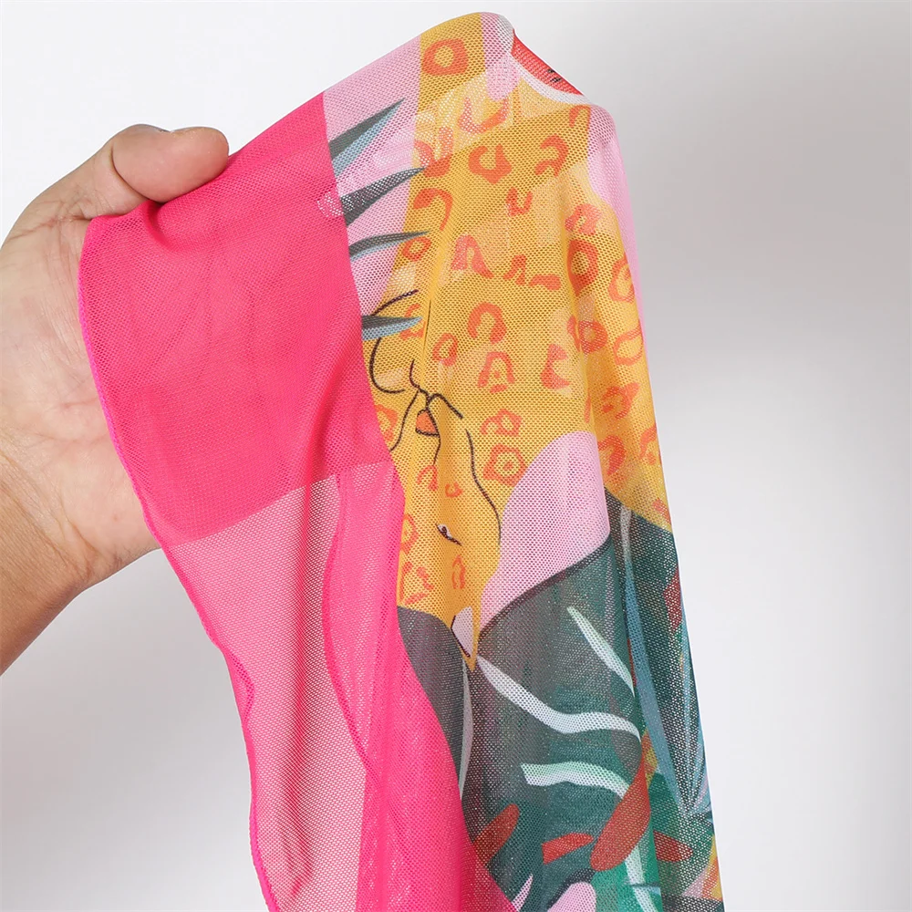 Hohe Taille Bandage Bikini Kawaii Print Badeanzug Cover Ups Koreanische Bademode Frauen Urlaub Outfits Tankini Beachwear-badeanzug