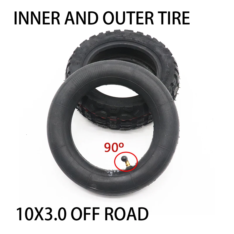 80 / 65-6 255x80 electric scooter off road tire 10x3.0 inner and outer tires, suitable for speed grace 10 zero 10x KuGoo M4 image 3