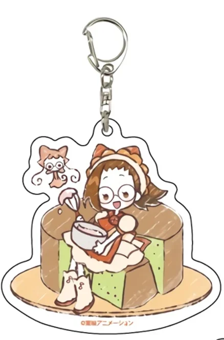 Anime Ojamajo Doremi Schlüsselanhänger Puppe Asuka Momoko Segawa Onpu Senoo Aiko Acryl Tasche Anhänger Schlüsselanhänger Sammlerstück Geschenk