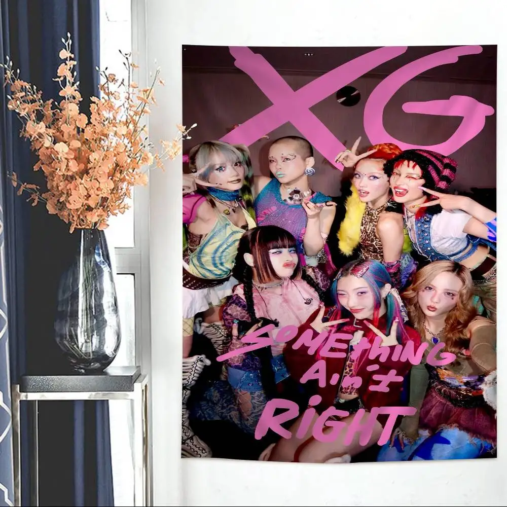 Kpop X-Xg معلقة البوهيمي نسيج رخيصة الهبي الجدار الشنق البوهيمي جدار المفروشات ماندالا الجدار الشنق ديكور المنزل #3
