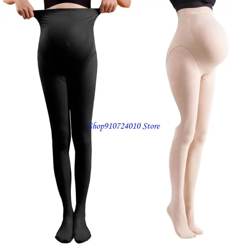 

77HD Pantyhose Breathable Fabric Stretch Comfort For Pregnant Women