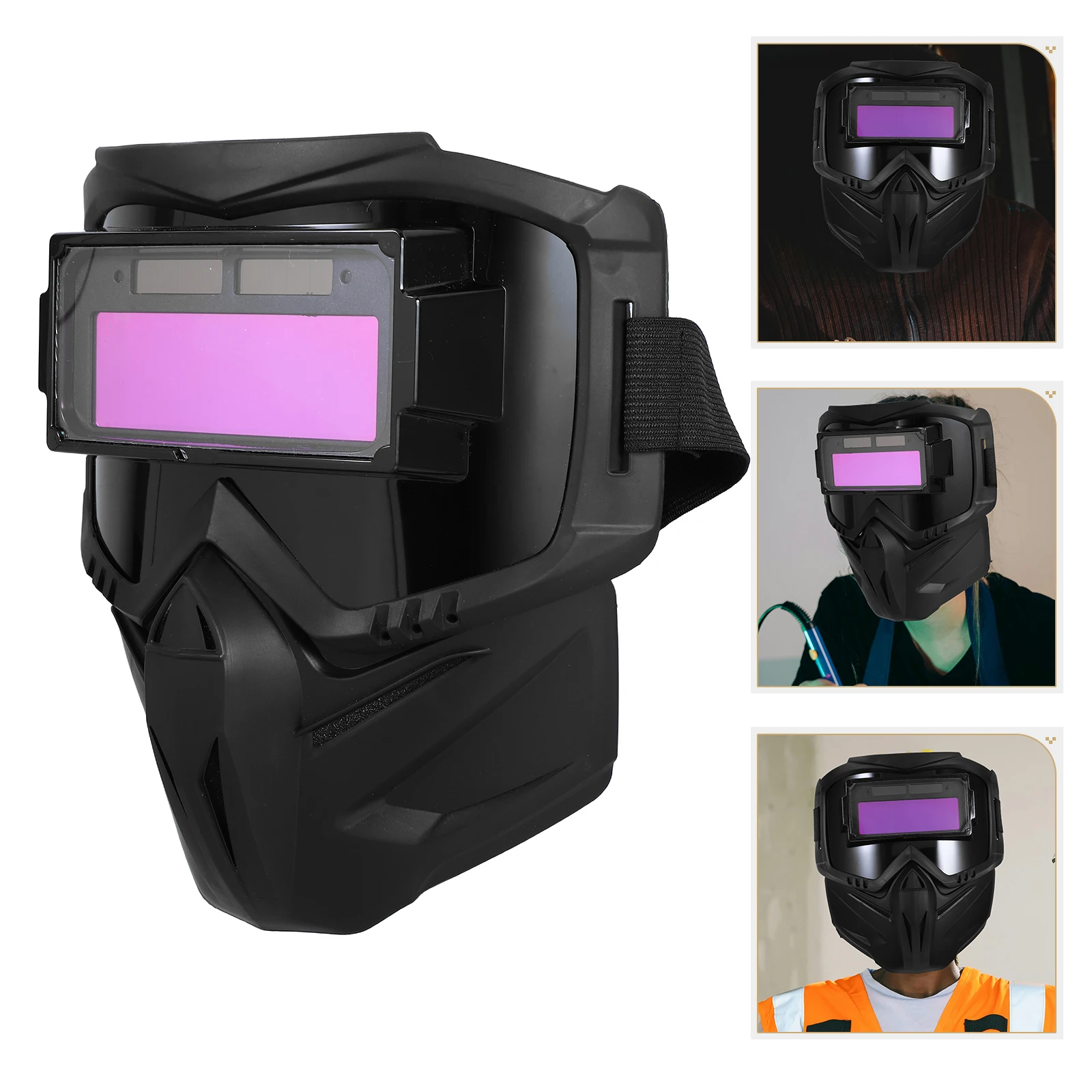 

Welding Automatic Dimming Professional Welder Mask with Fine Workmanship Lightweight Design for Arc Grinding Protection