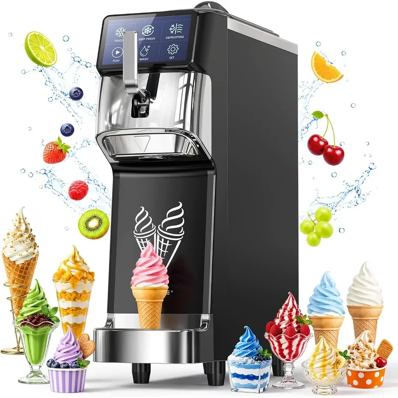 Commercial Soft Serve Ice Cream Maker Machine