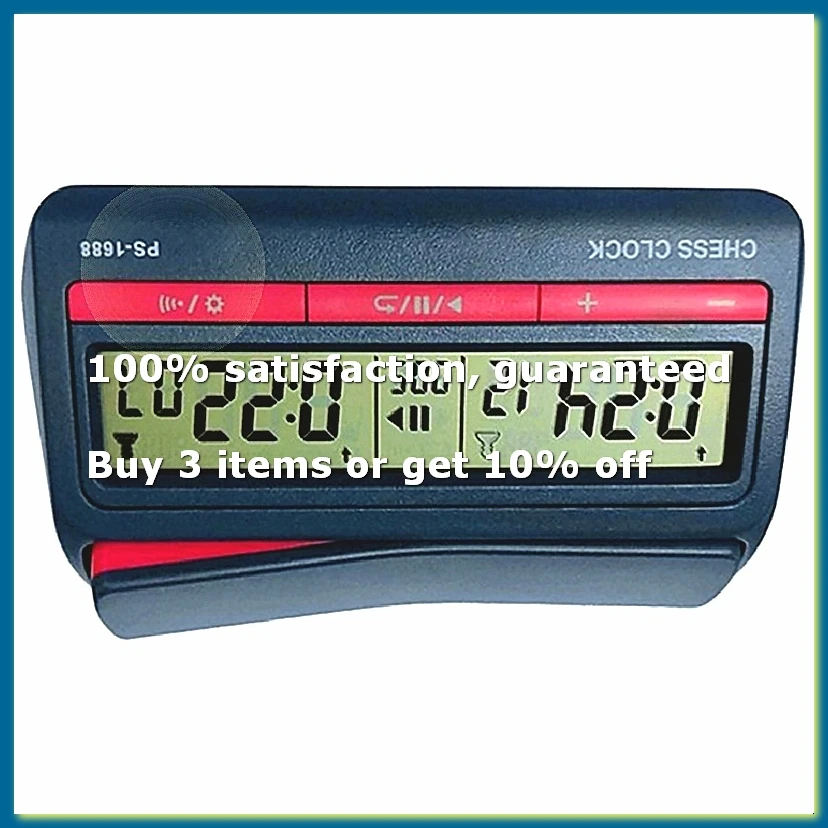 Professional Advanced Chess Digital Timer Chess Clock Count Up Down Board Game Clock PS-1688-A27I