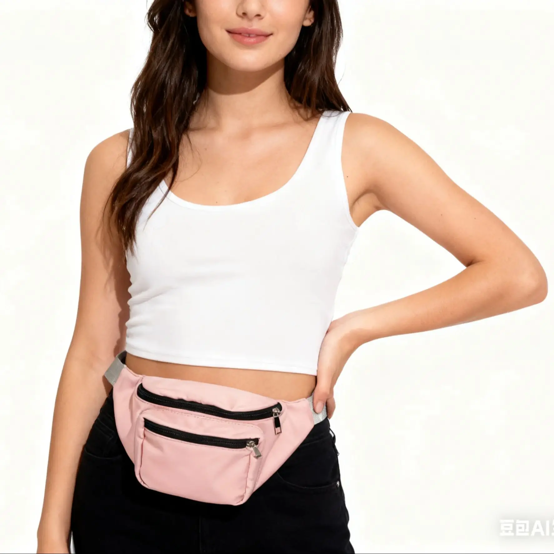 

Running Waist Bag Sports Belt Pouch Mobile Phone Bag Men Women Waist Pack Lightweight Gym Sports Bag Waist Pack Adjustable Strap