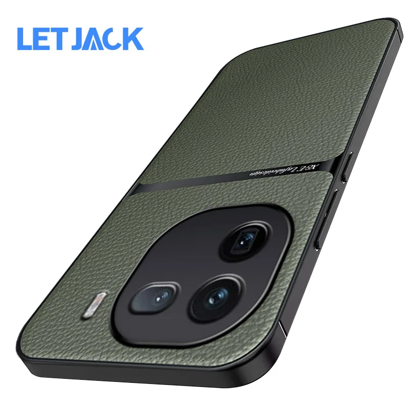 Luxury Leather Magnetic Phone Case For Vivo iQOO 12 11 10 9 8 Pro Lens Protection Shockproof Cover For iQOO Neo 9 8 7 Pro 6 SE