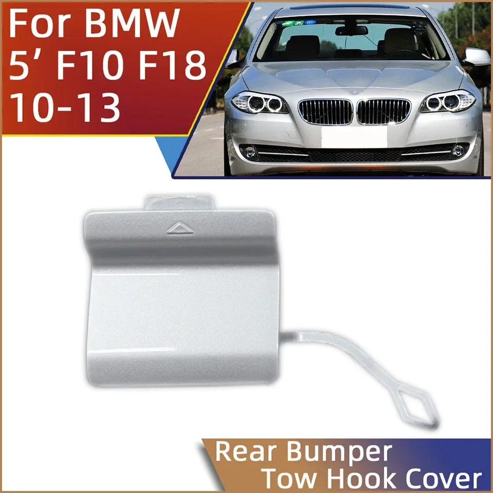 

Auto Rear Bumper Towing Hook Hauling Eye Cover Cap For Bmw 5 F10 F18 523 525 528i 535i 550i 2010 2011 2012 2013 51127240133