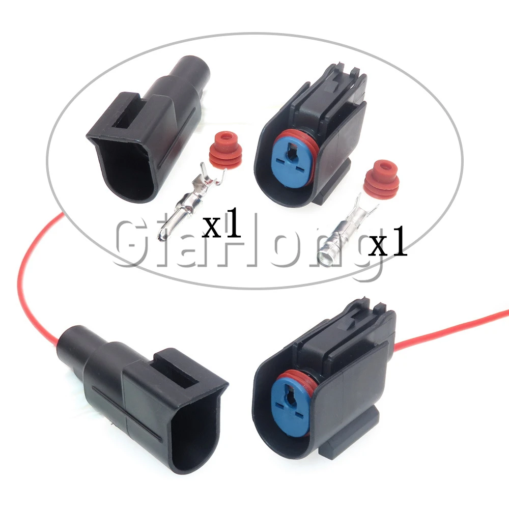 1 Set 1 Ways 980150001 Auto Starter Wire Harness Waterproof Connectors 98015-0001 Automobile Accessories Car Sockets