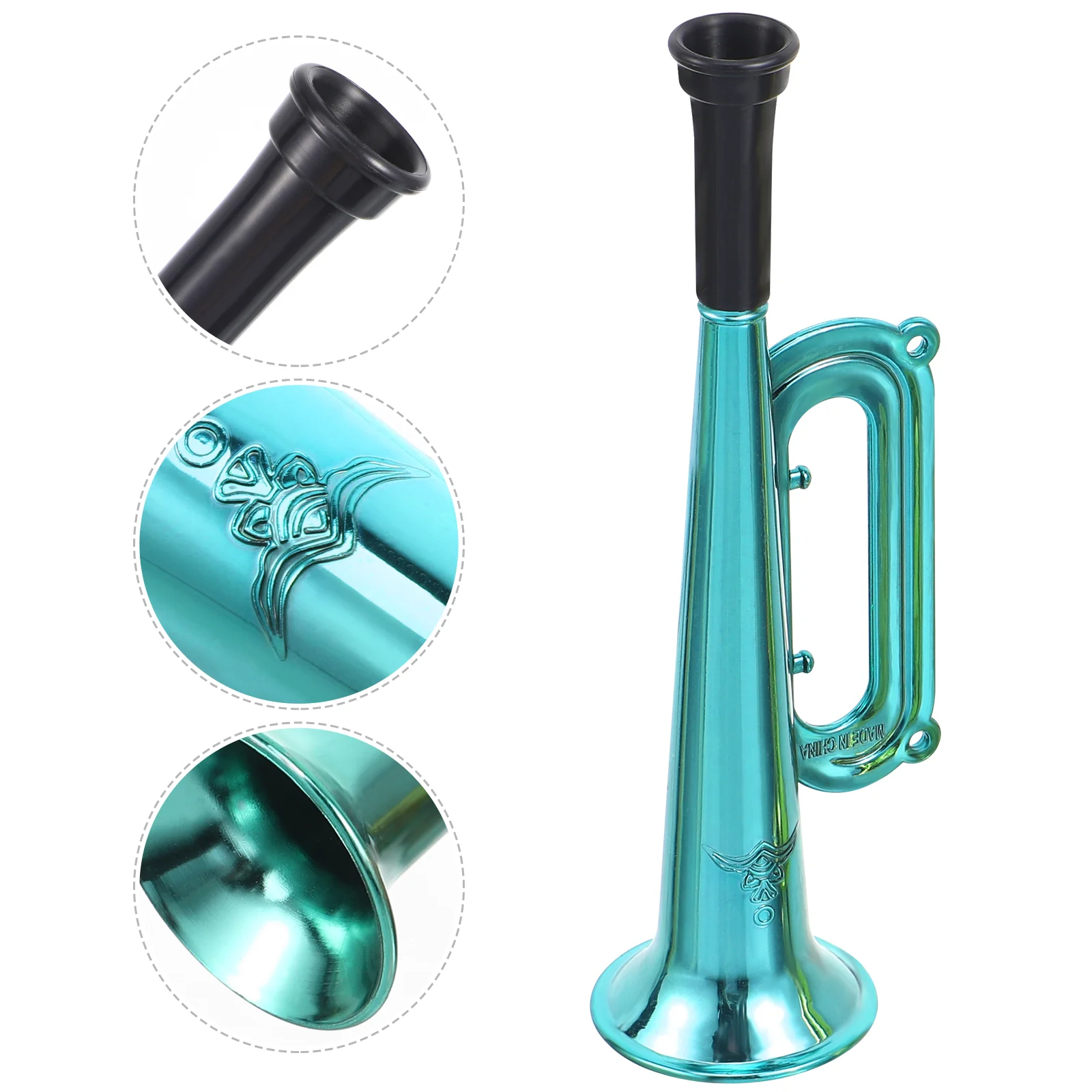 6 Pcs Toys Children's Trumpet Simulation Instrument Kids' Trumpets Vertical for Festival Colored