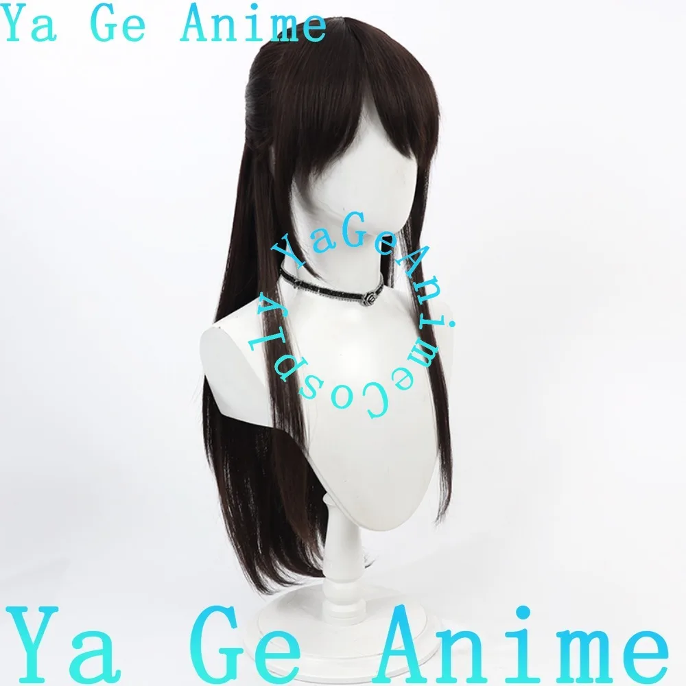 Ya Ge Anime Store الأزرق الأرشيف Airi Kurimura شعر مستعار تأثيري ألعاب أنيمي هالوين كرنفال حفلة الشعر الاصطناعية مقاومة للحرارة
