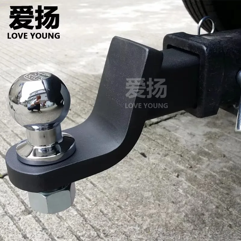 

2dsSteel 2" Standard Weld-on Hitch Ball Mount with Chrome-plating Hitch Ball