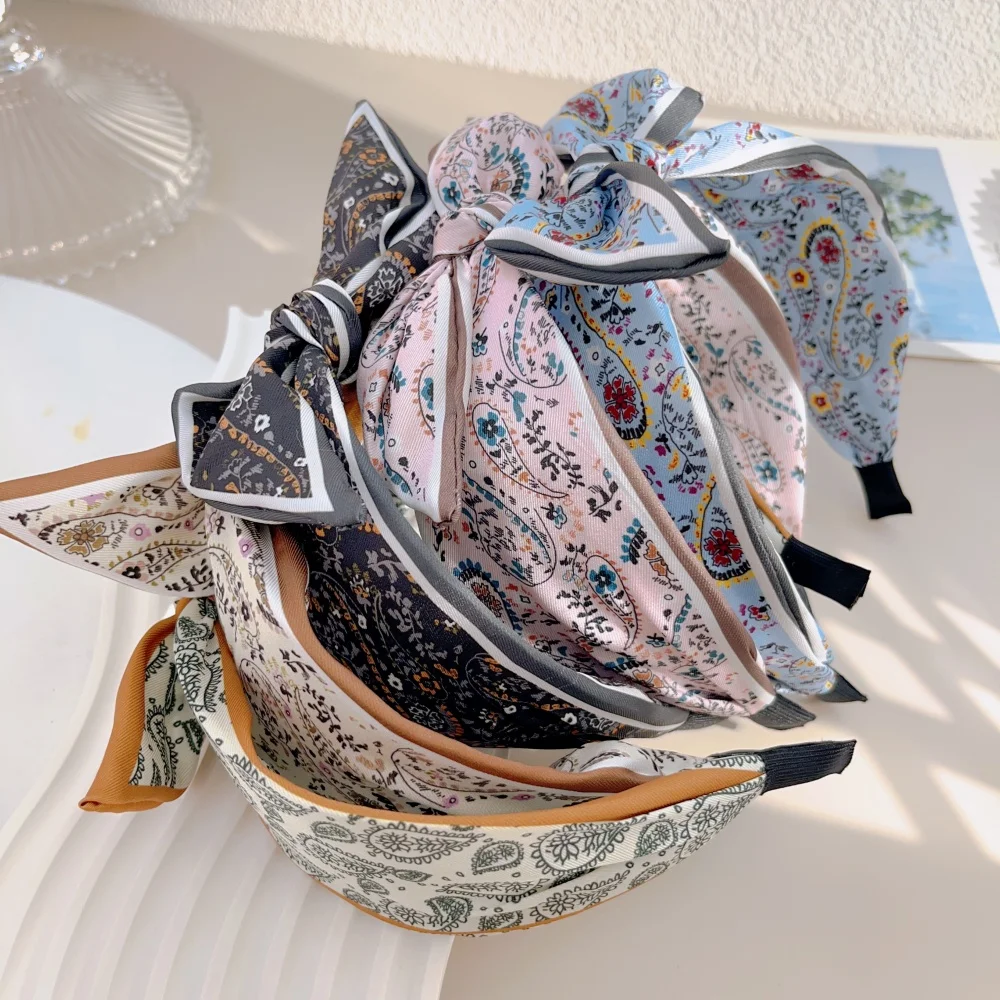 Retro Boho Bow Headband 2