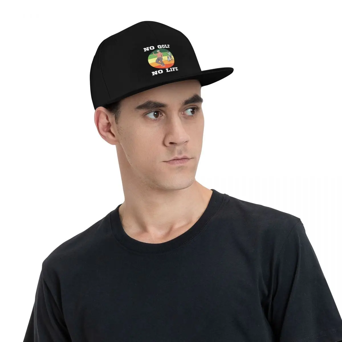 Casquette de baseball No Golf No Life pour hommes et femmes, crème solaire, mode plage, pêche, chapeau de fête en mousse, chapeaux