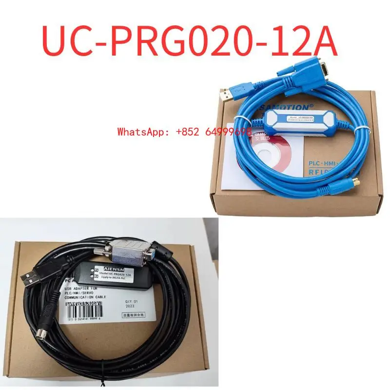 

Brand New Applicable to Delta PLC touch screen human-machine programming cable data download cable IFD6601 UC-PRG020-12A