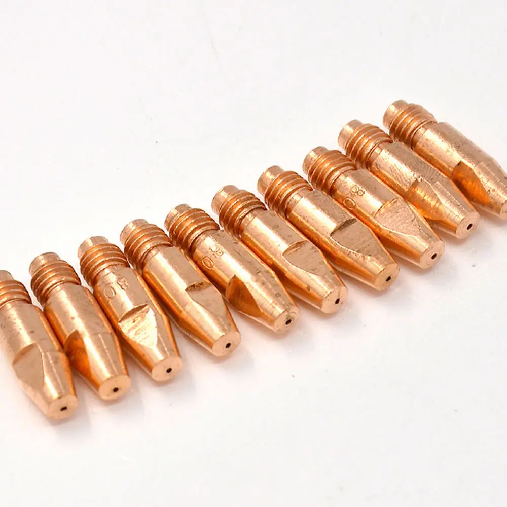 For Zheng Tong Da 36KD Welding Contact Tip M8 30mm MIG MAG Torch Consumable Gas Cooled Heavy Duty Metal Replacement Component