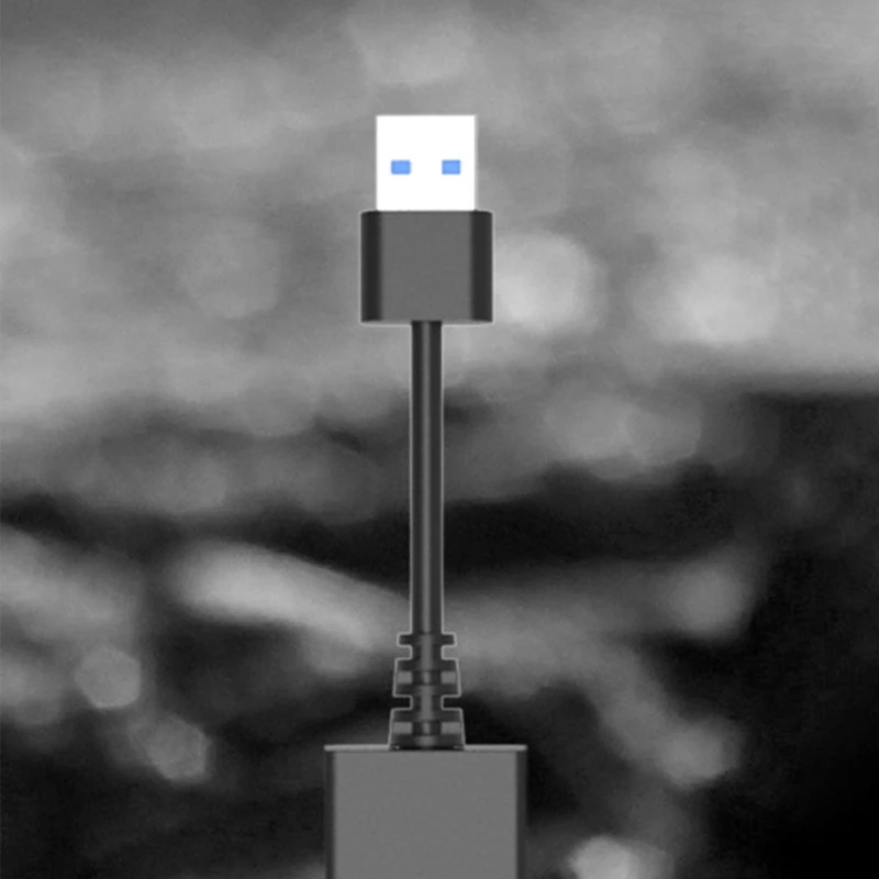 Professional  Adapter with Blue LED Indicators Male to Female Converter Game Console Mini Camera Connector for Host