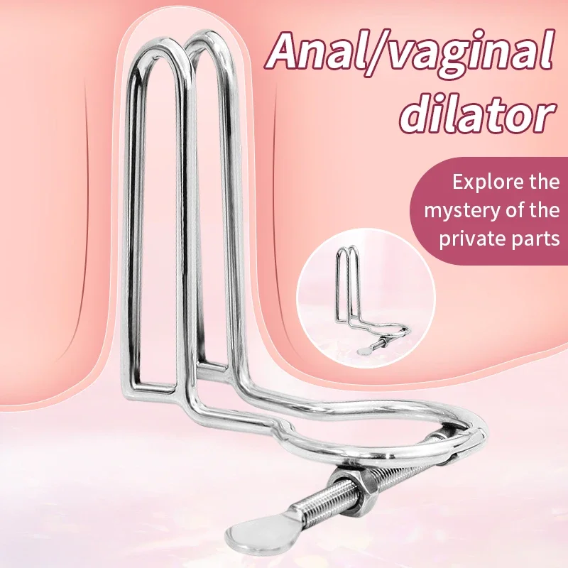 Speculum Expander vaginale Metal Labia Clip clitoride clitoride Clamp Adult gamhighland Toys Bdsm anale Traning per le donne Vagina Extender