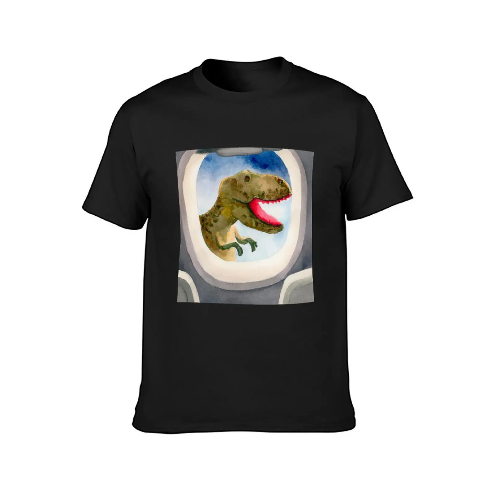 T-Rex is Ready to Fly T-Shirt shirts graphic tees boys animal print summer clothes mens clothing