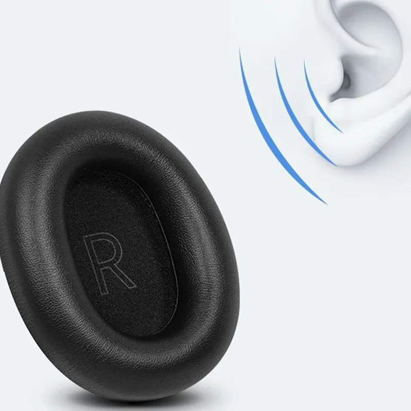 Lepad Technics EAH-A800ヘッドフォンパッド,ソフトタンパク質レザーメモリーフォームイヤホン,バックル付きイヤホン