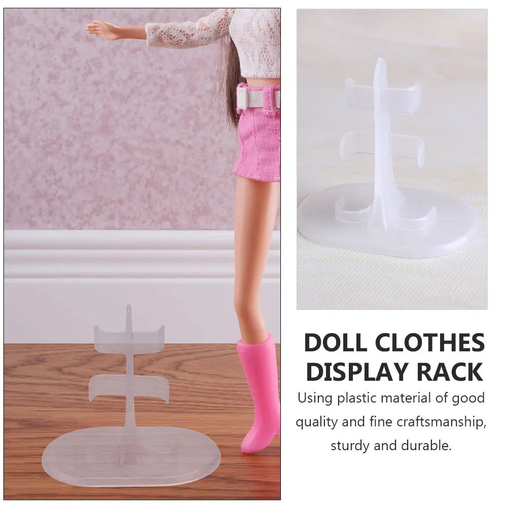 

10Pcs Mini Dress Forms Stands High-Quality Mannequin Supports for Clothes Display Home Decor Kids Gift Miniature Fashion Rack