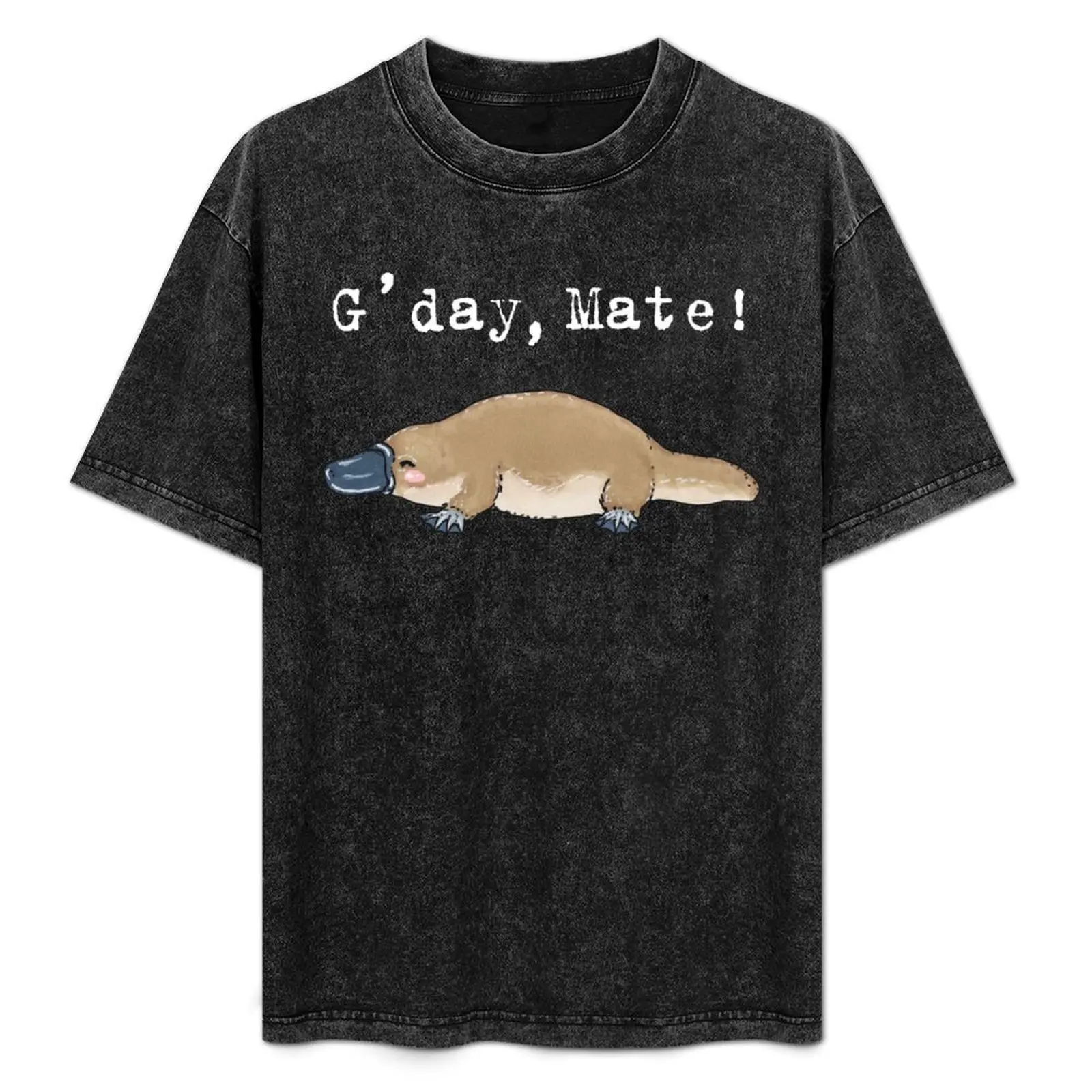 Little platypus - Animals series T-Shirt anime tshirt shirts graphic plus size tops mens champion t shirts