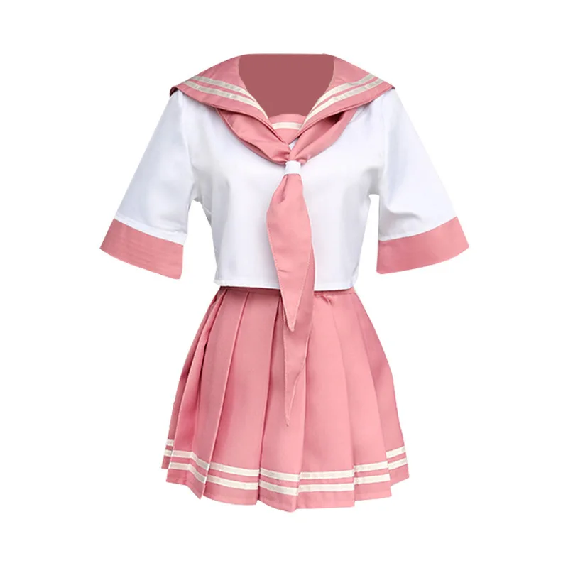 Fate Grand Order Fate Apocrypha Rider Astolfo Cosplay Costumes Girls JK Uniform Sailor Suit Anime Games Cosplay Costumes