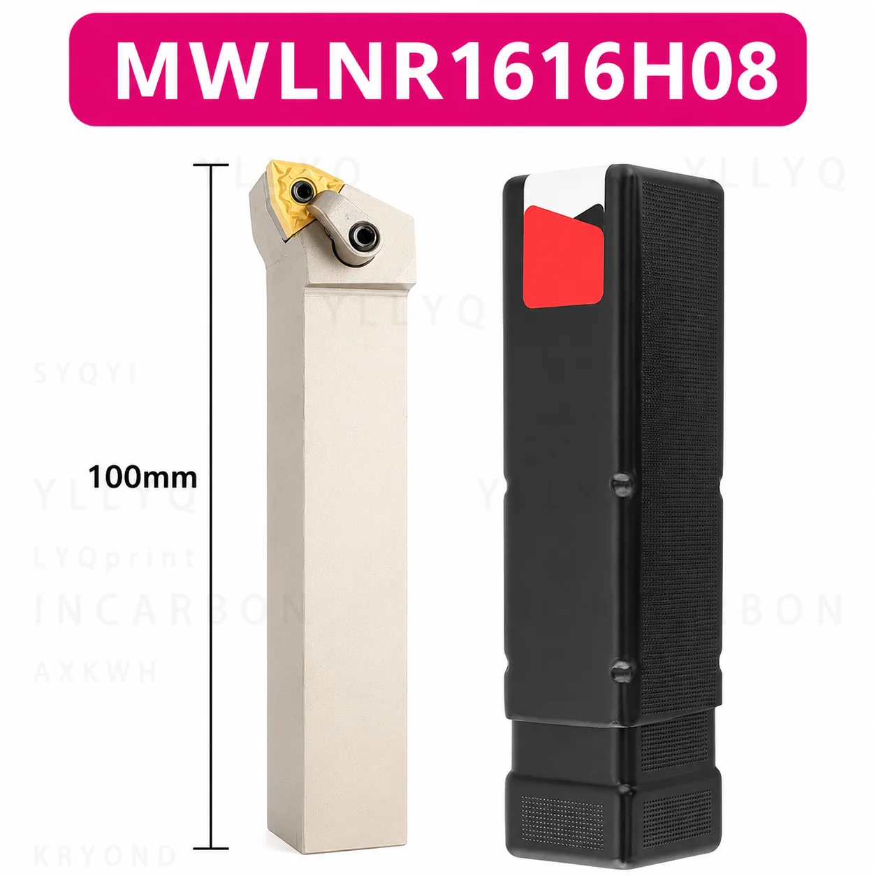 MWLNR MWLNL 1616/2020/2525 CNC Metal Lathe Cutter White Holder External Turning Tools Boring Bar For WNMG Carbide Inserts - view 5