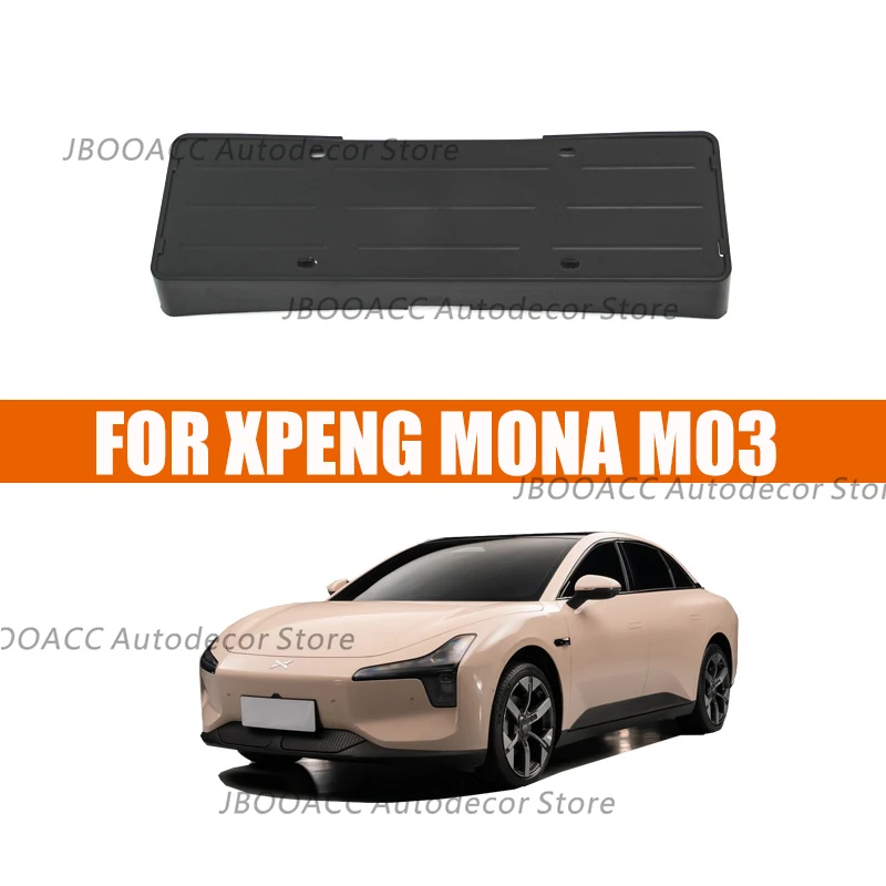 

Для Xpeng MONA M03 рамка номерного знака автомобиля пластиковая крышка внешнее украшение держатель номерного знака автомобиля аксессуары декоративный кронштейн