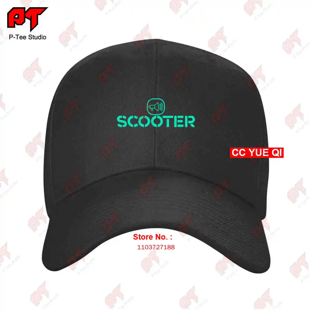 Scooter Techno Hard Trance berretti da Baseball con fascia tedesca cappellino per camion 55 b7