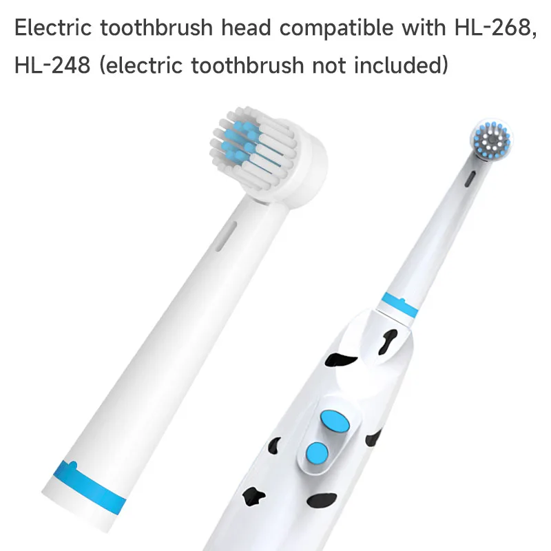 Electric toothbrush head for puppy electric toothbrush HL-268, HL-248 (electric toothbrush not included)