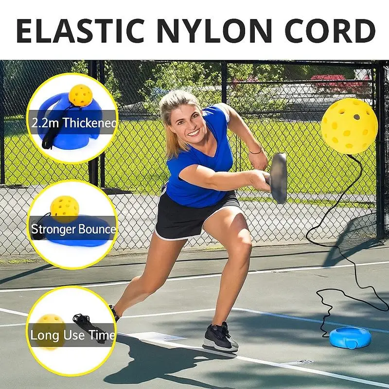 Wholesale Pickleball Trainer Pickleball Trainer Ball With String Single Pickleball Rebound Trainer