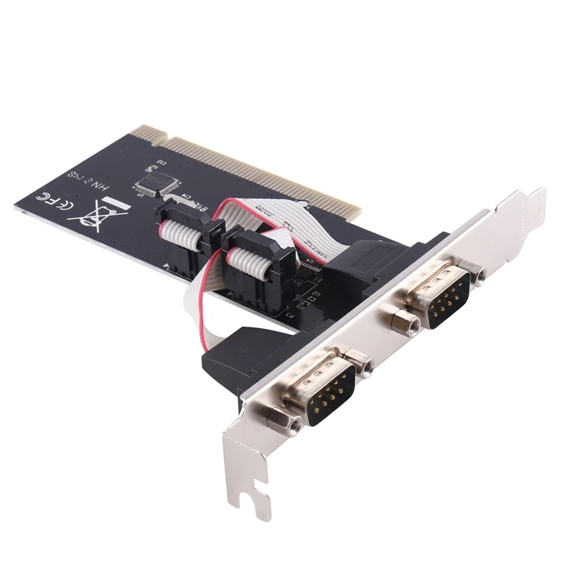 PCI To R232 Adapter PCIE To 2 Port Serial Expansion Card PCI-E To Industrial RS232 Serial Port Adapter Kits For Desktop