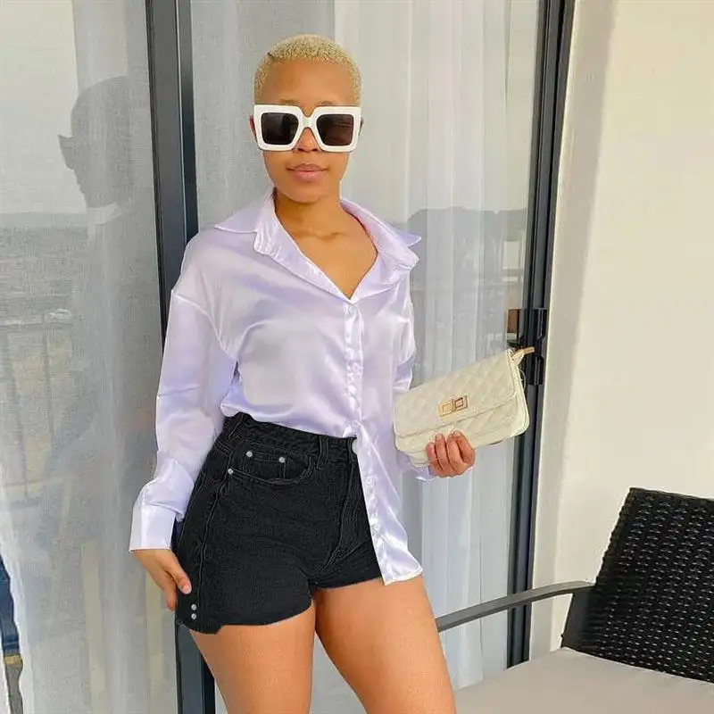 

Faionable Pure Color Женские джинсовые ортопы с высокой талией, прямые ноги, высокая эластичность, удобный крой, летний сезон, цвет Bla