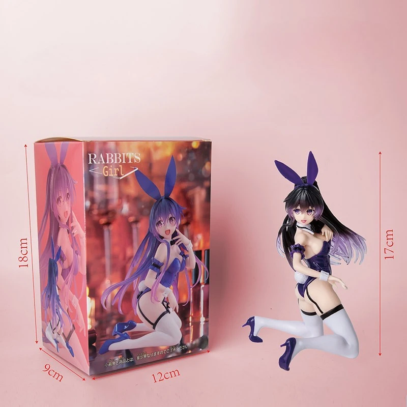 17 センチメートルデート・ア・ライブアニメフィギュア時崎くるみ八重神トーカ周辺美少女モデルデスクトップ装飾品誕生日ギフトのおもちゃ