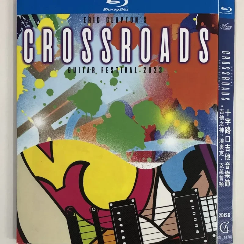 Eric Clapton Crossroads Guitar Festival BD Blu-ray Disc High Definition Music Concert Video Collection