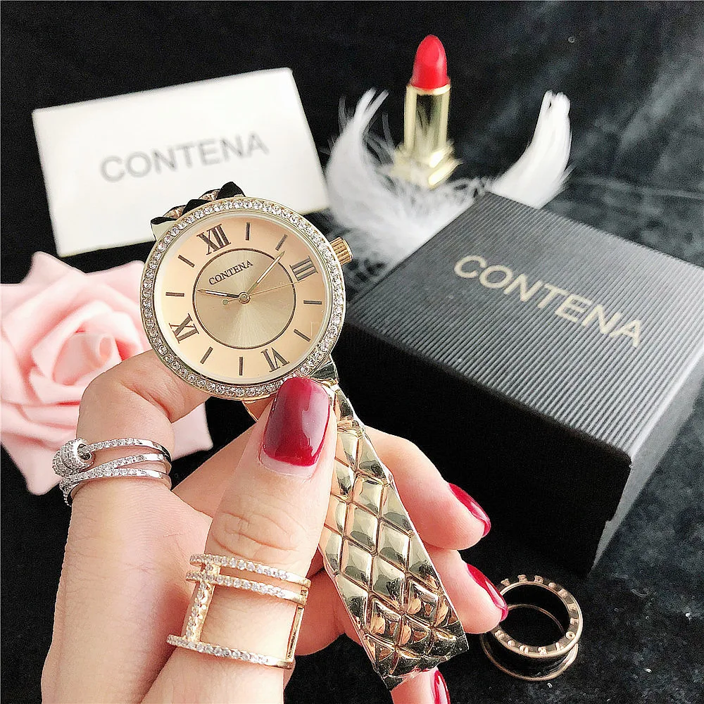 2023 Women Watches Geneva famous luxury brand fashion women\'s gold watch casual women\'s quartz watch women\'s watch