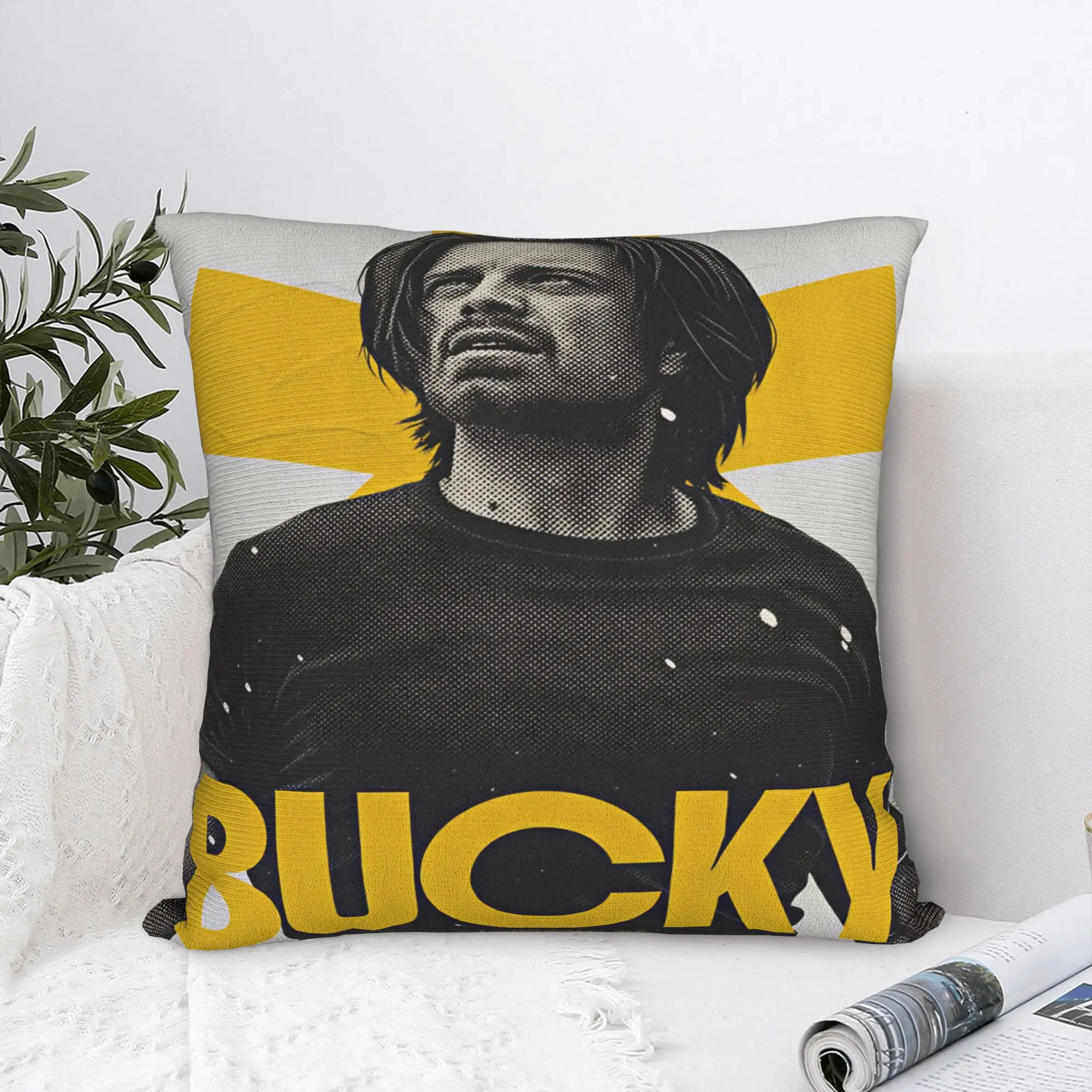 Bucky Barnes Winter Soldier Pillow Case  Soft Pillow Cover For Sofa Home Decoration Fashion Pillowcases