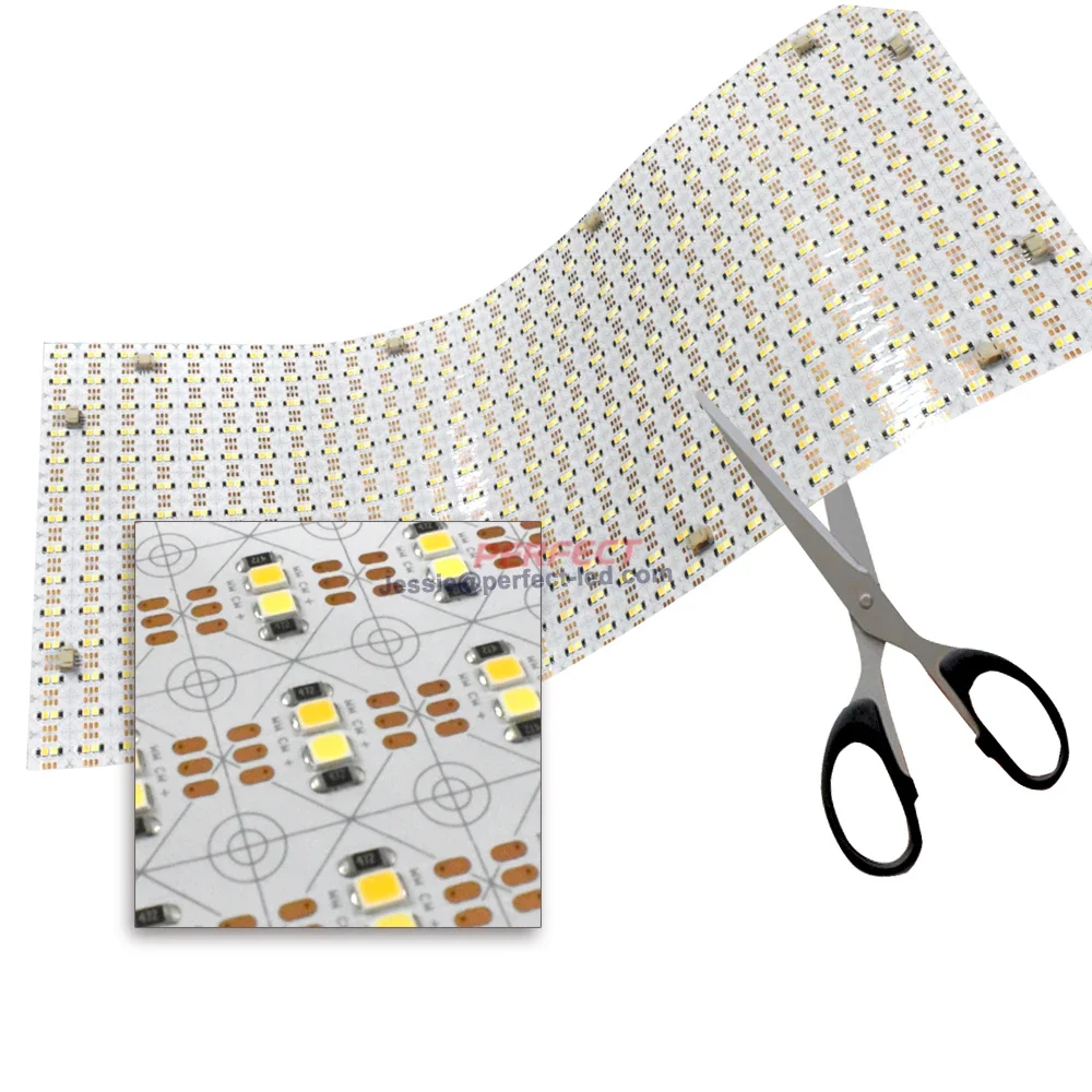 Shenzhen CE ROHS CRI 80 503.1*235*6.5mm LED 420PCS cuttable led backlit flexible sheet backlight light